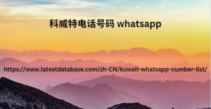 科威特电话号码 whatsapp