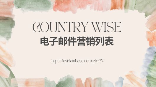 Country Wise 电子邮件营销列表